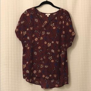 Floral blouse